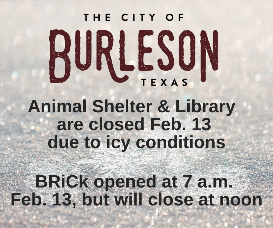 Closed Feb. 11 due to icy conditions (2)