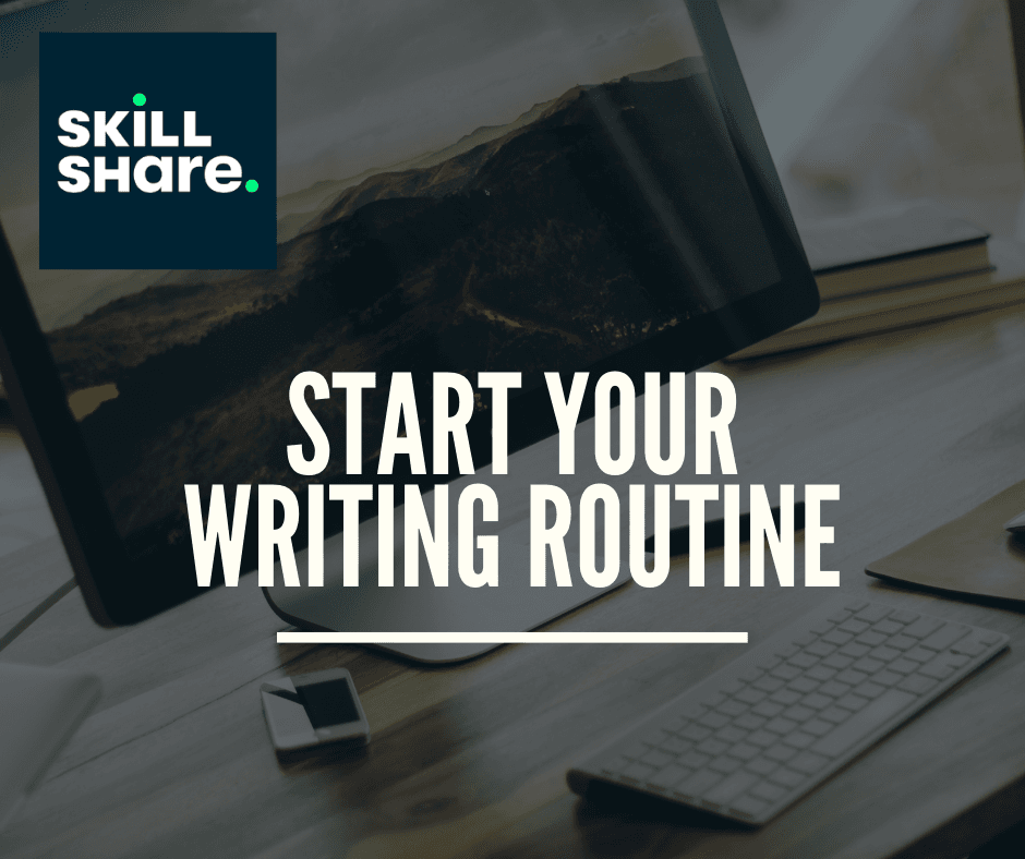 start your writing routine