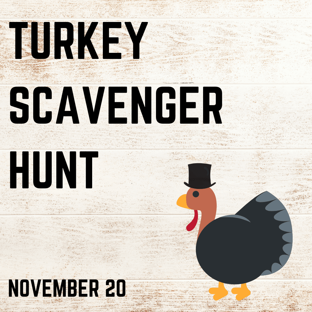 Turkey scavenger hunt