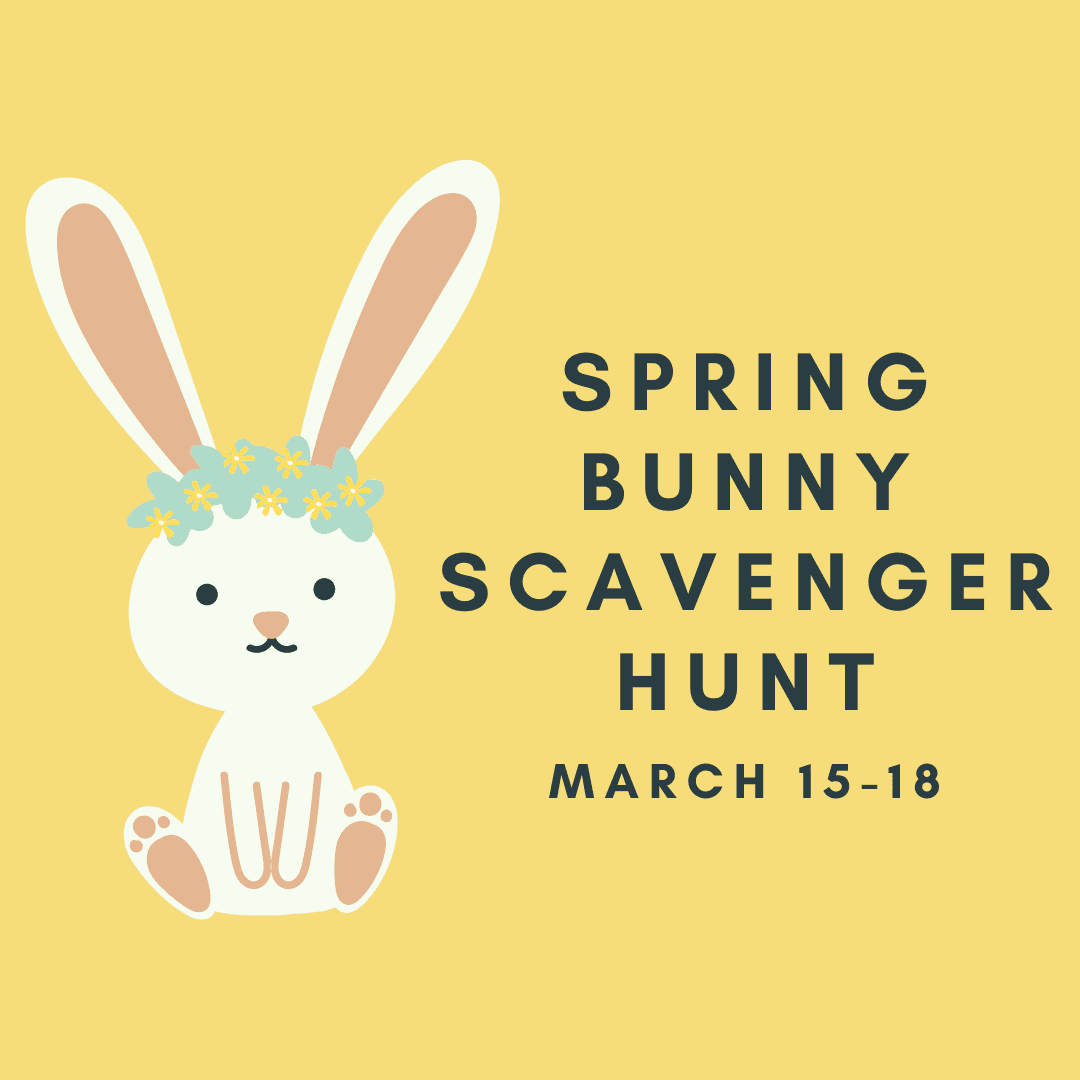 spring bunny scavenger hunt