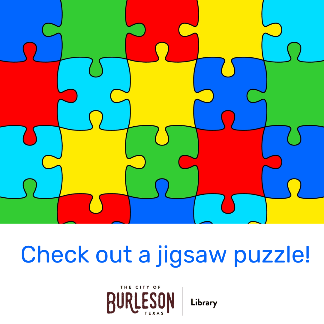 Check out a jigsaw puzzle