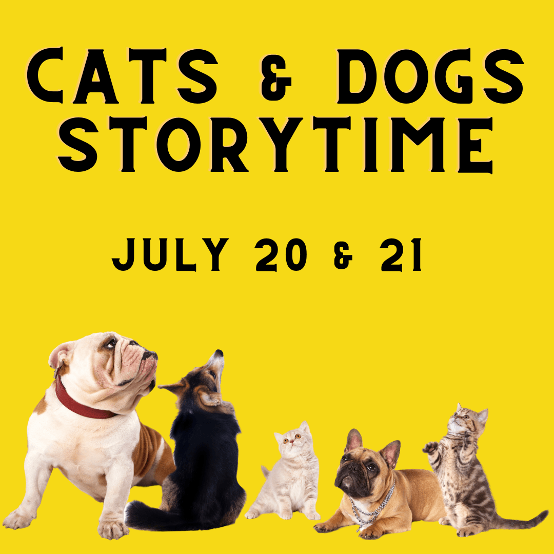 Cats  dogs storytime