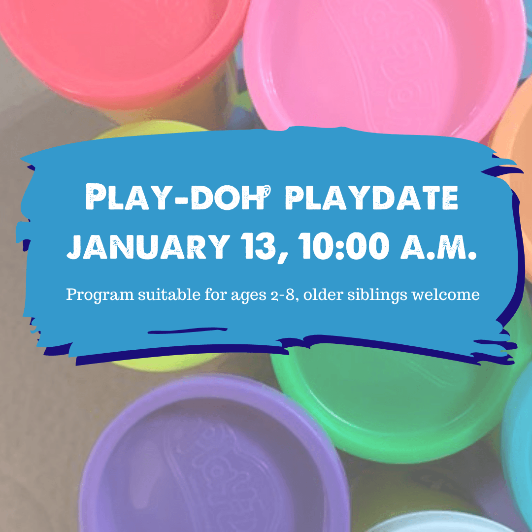 Play-doh playdate january 13 1000 a.m. Whofi