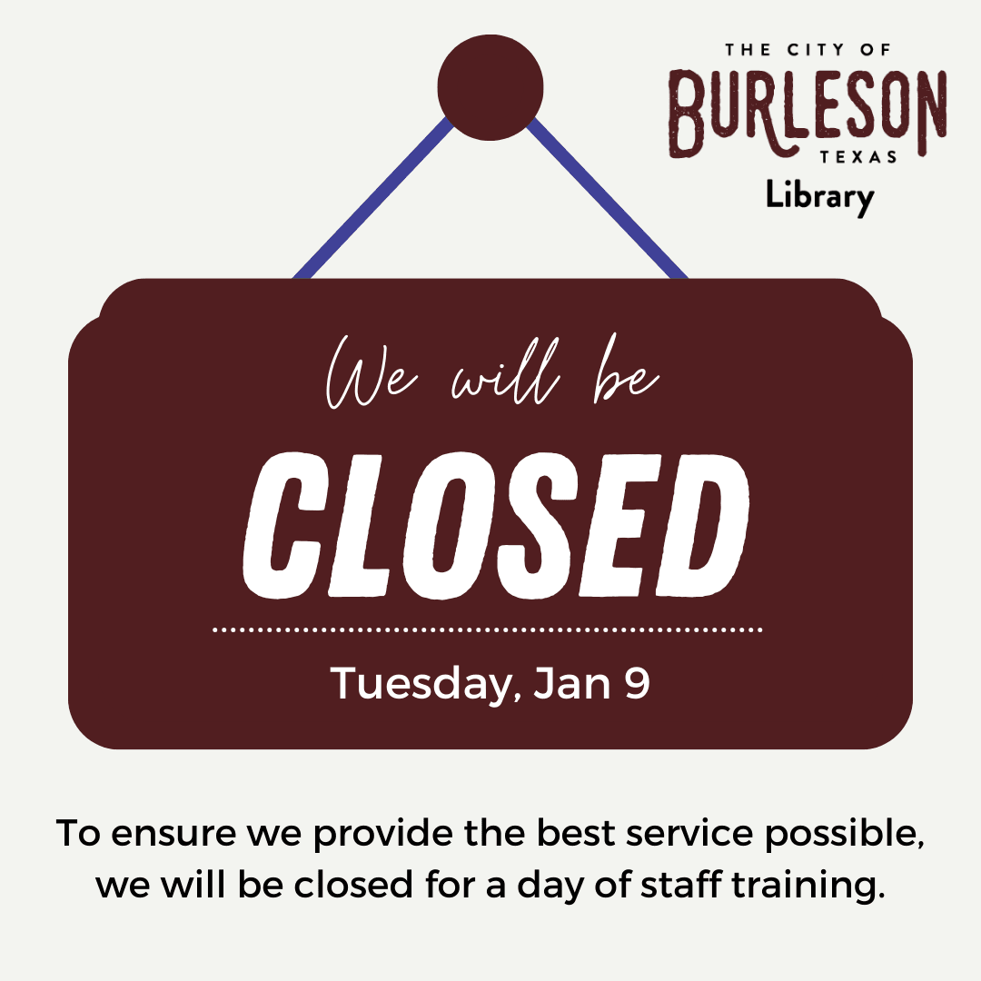 Closed for staff training