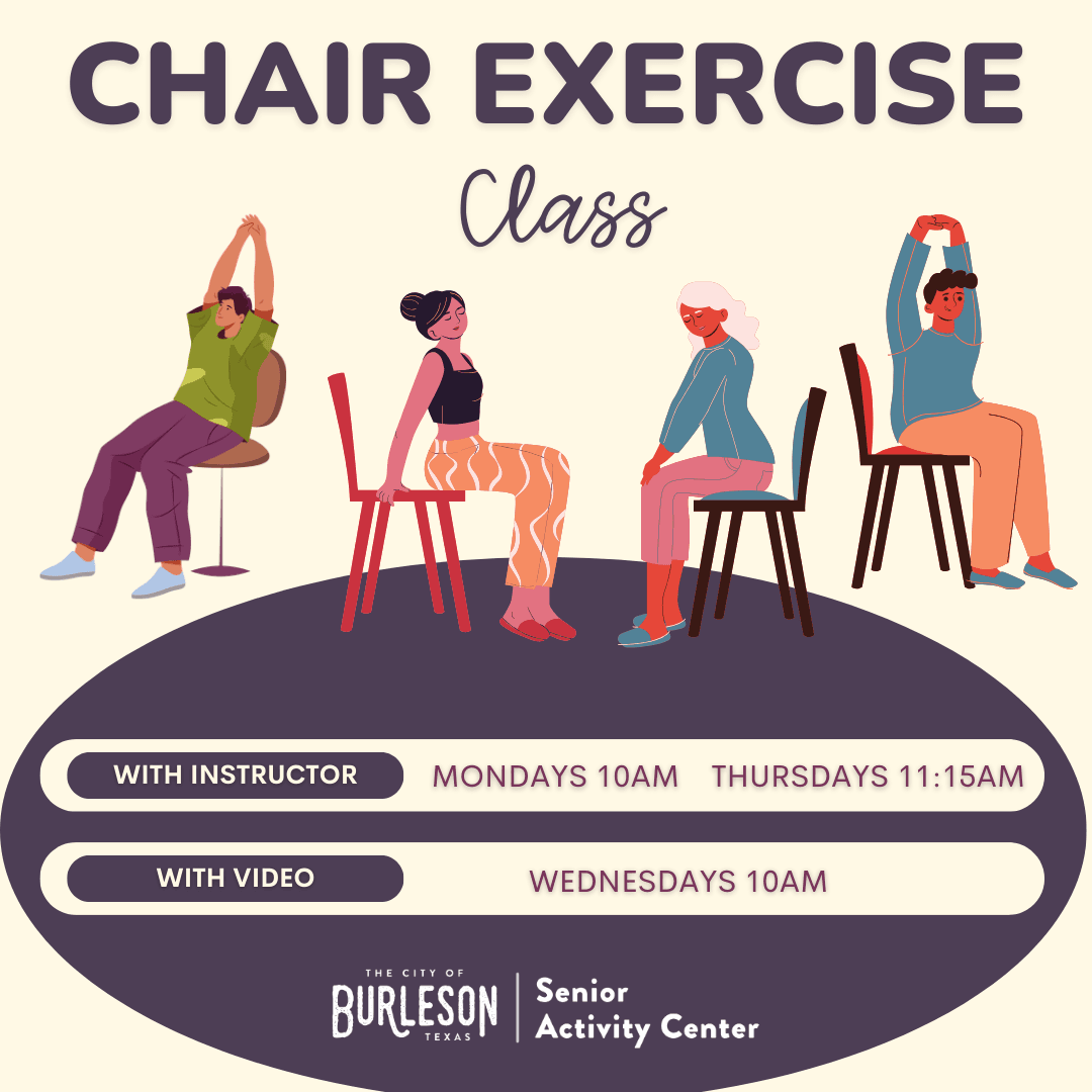 Chair Exercise Class (Instagram Post)