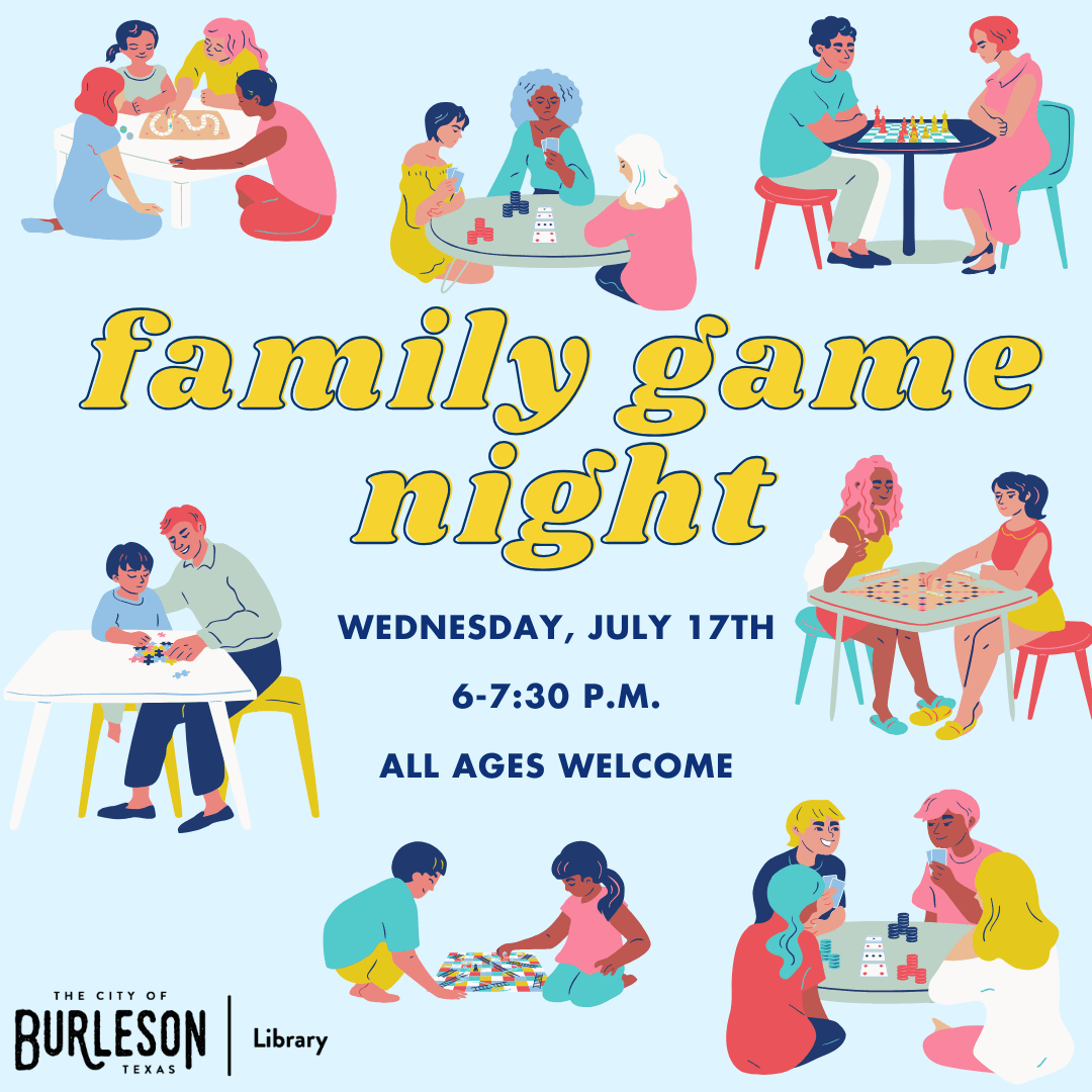 Family Game Night DayWeek of Instagram Post 