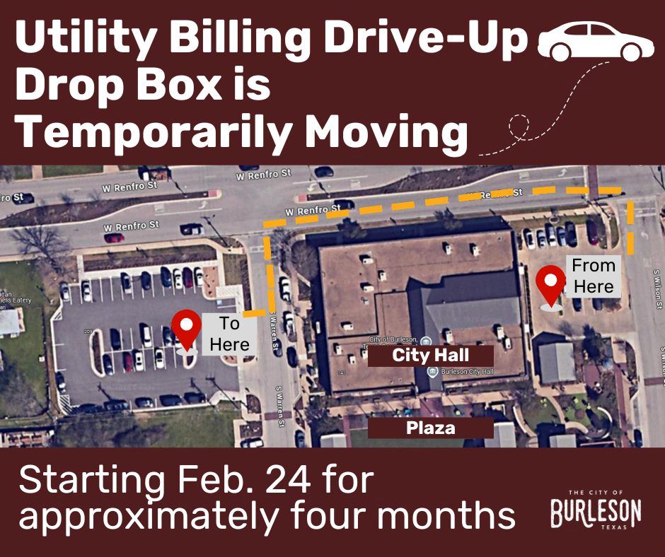 Utility drop box temporary move