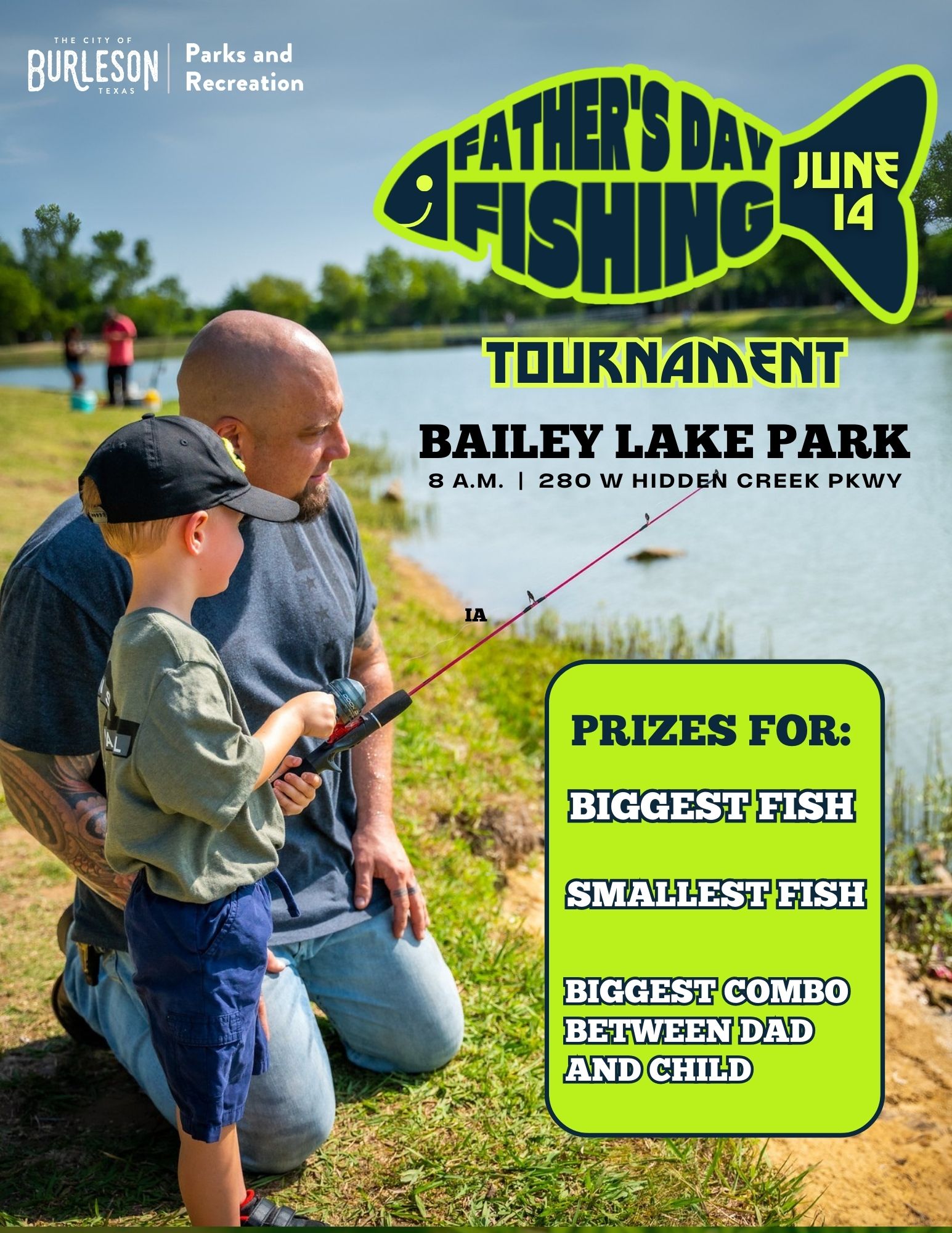 Father's Day Fishing Flyer