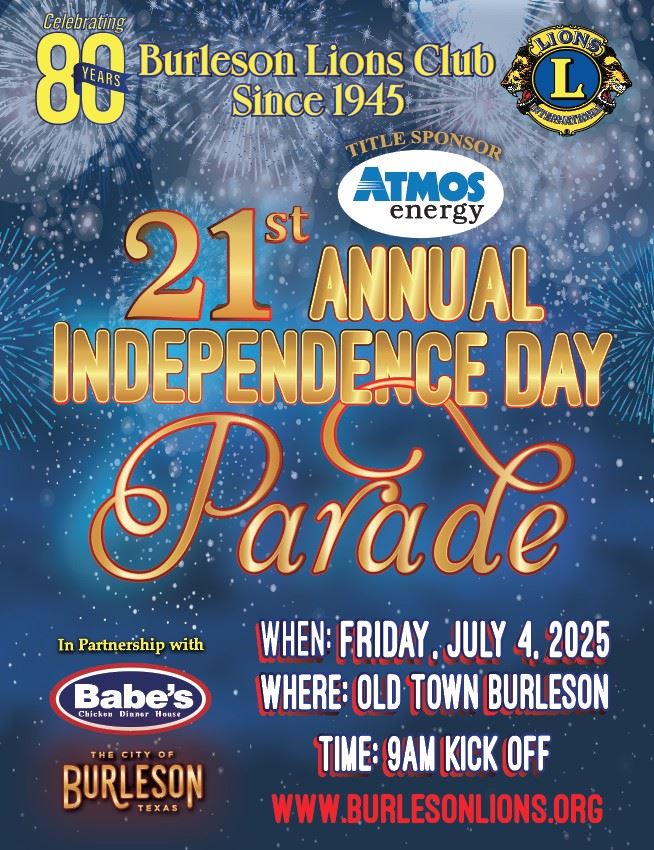 2025 Parade Flyer