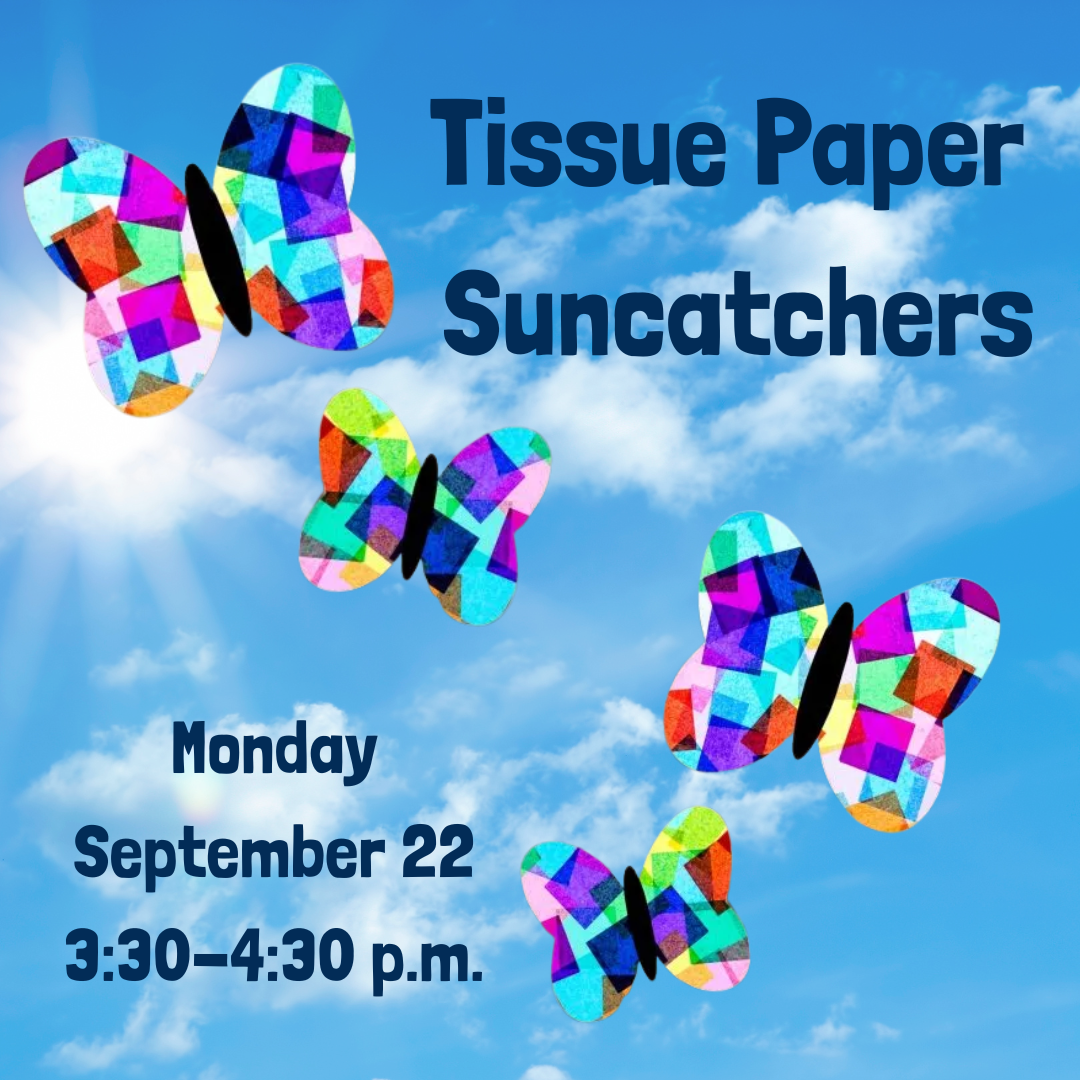 Tissue Paper Suncatchers
