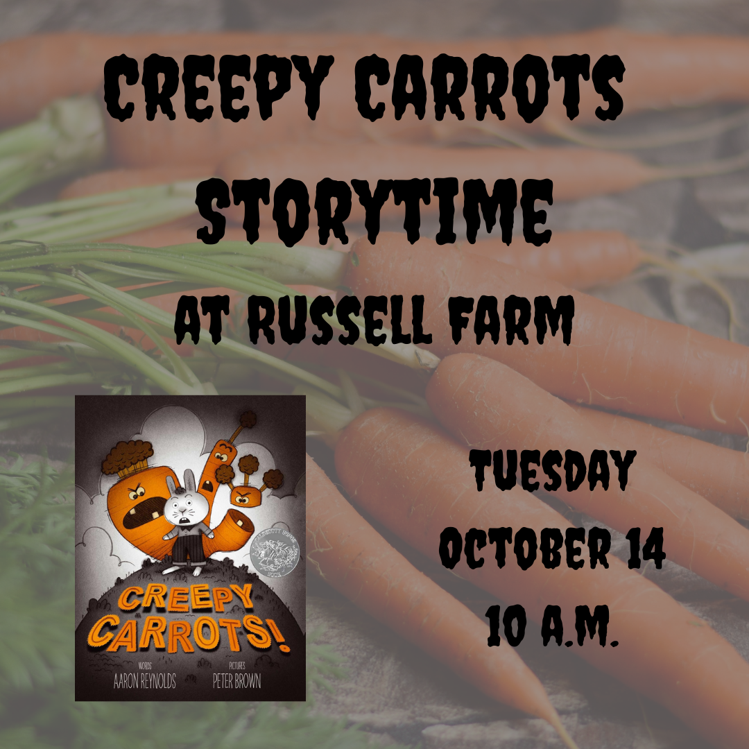 Creepy Carrots Storytime at Russell Farm (1)