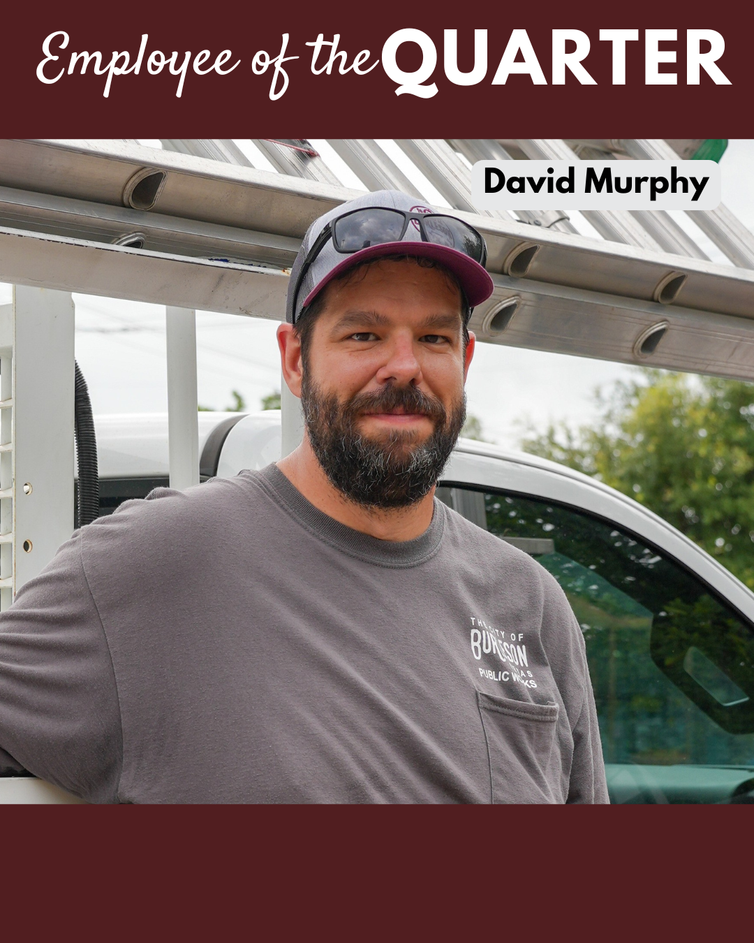 News Release thumbnail for David Murphy Selected as Employee of the Quarter