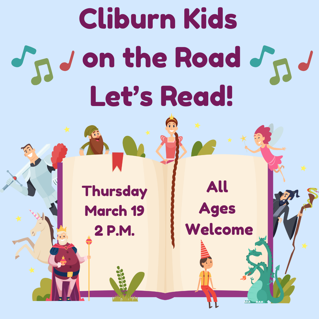 Graphic for Cliburn Kids on the Road program on Thursday, March 19, at 2 p.m.