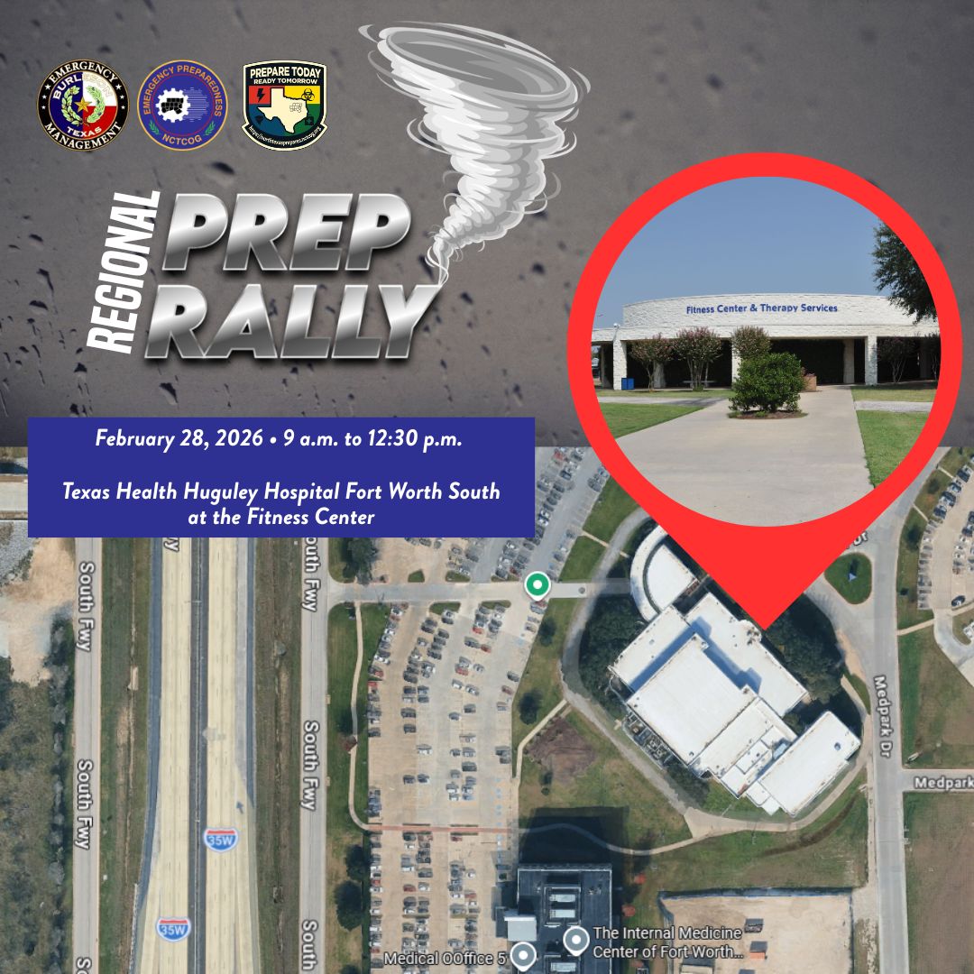 Map for Regional Pep Rally Event