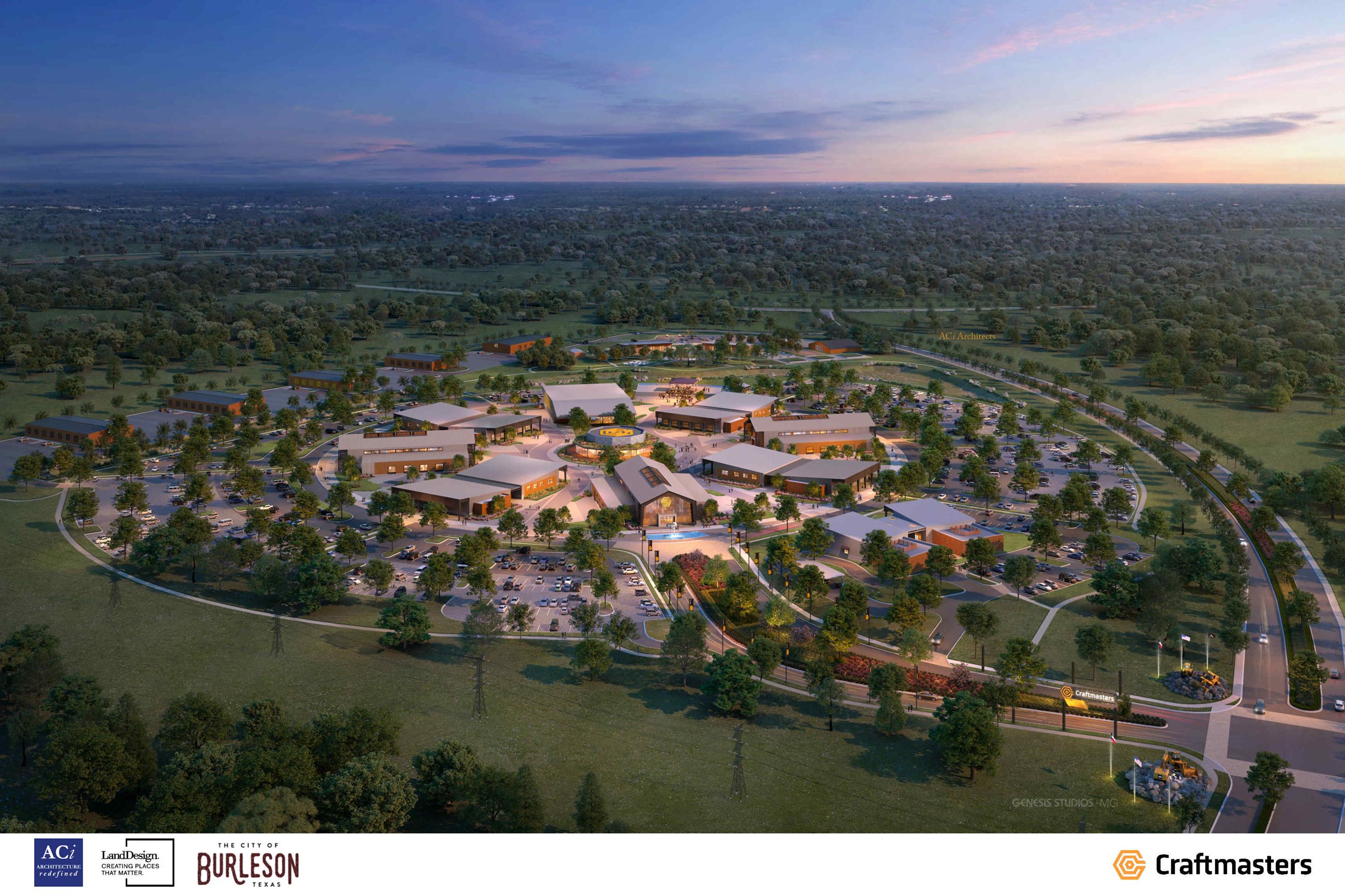 Craftmaster site layout