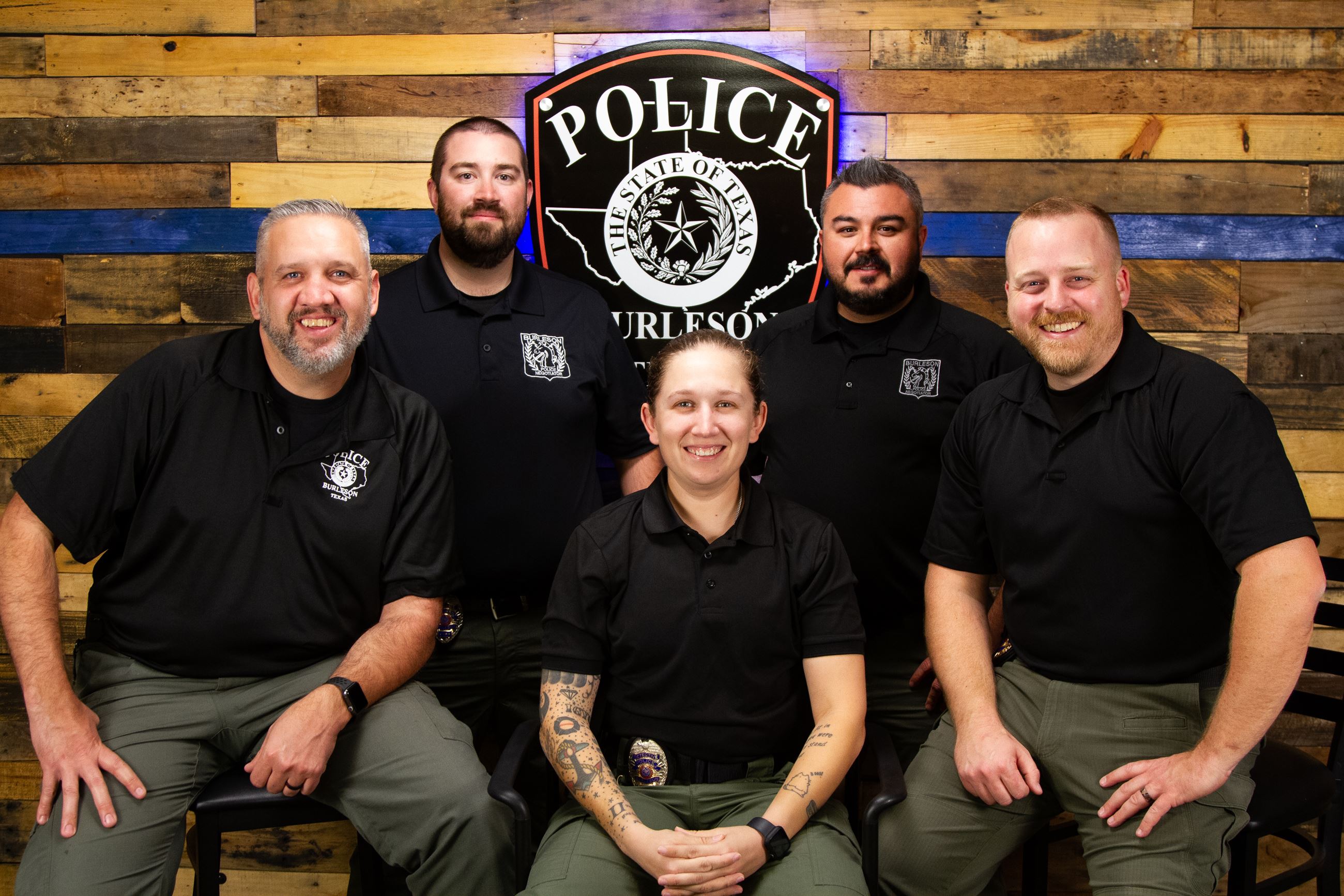 Photo of member of Burleson Criminal Negotiations Team