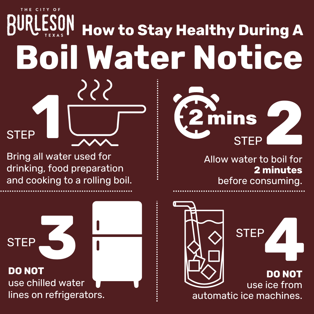 How to Stay Healthy During A boil water notice