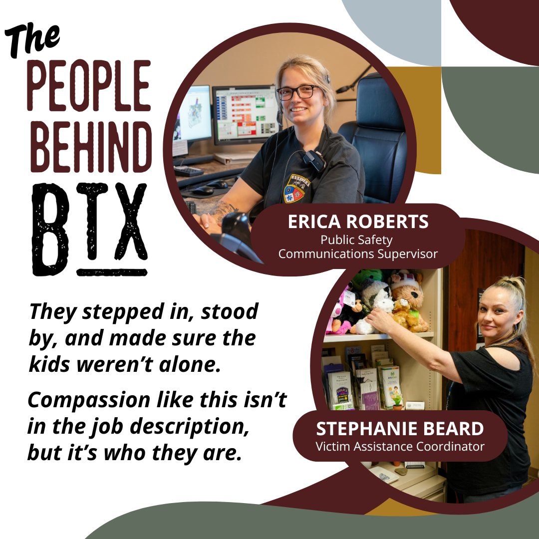 a photo of Erica Roberts and Stephanie Beard